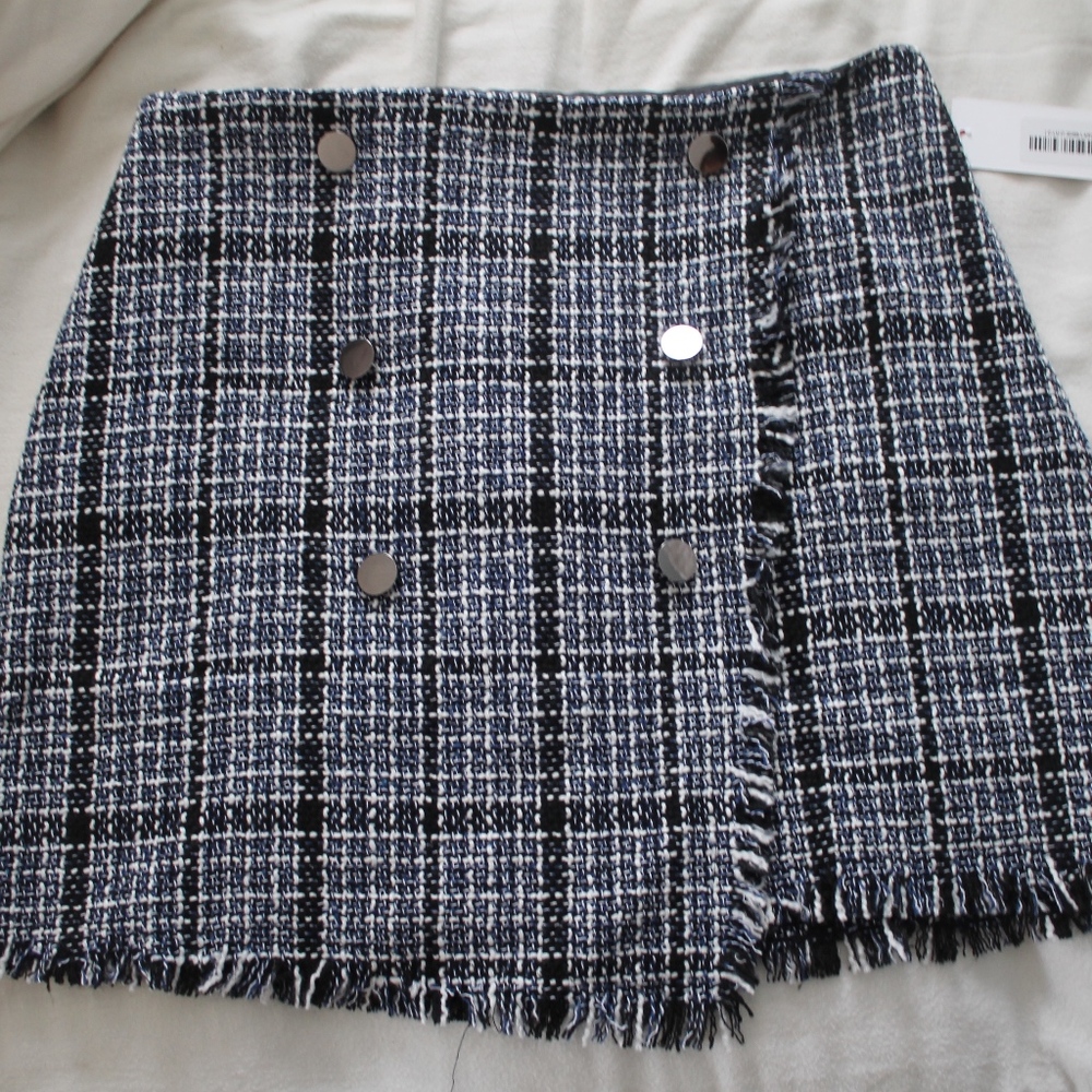Red Dress Boutique Blue Plaid Skirt